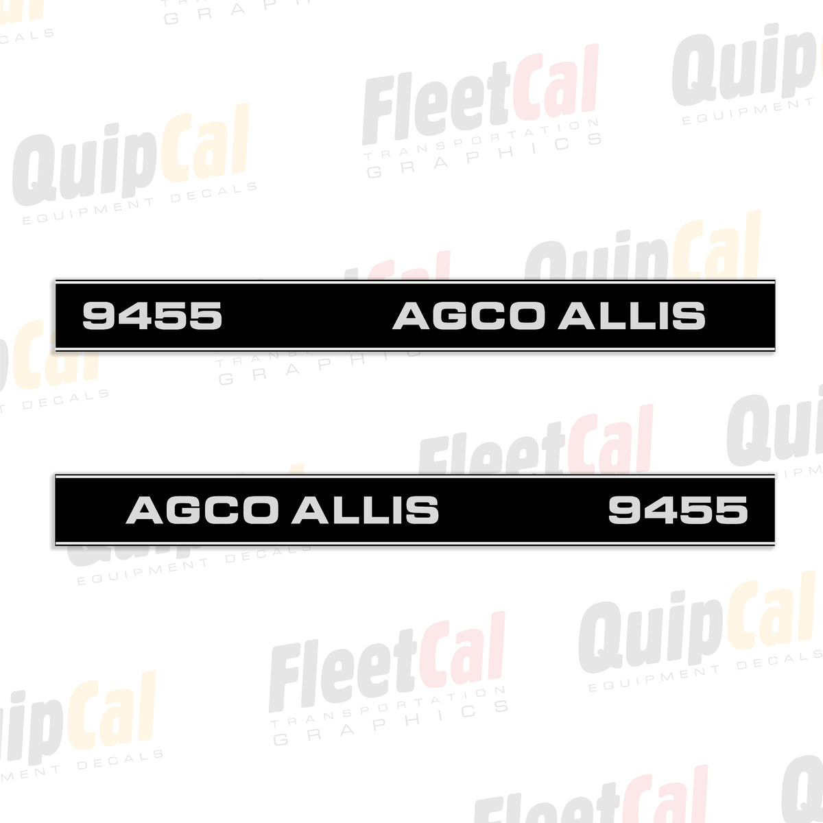 Agco Allis Tractor Decals