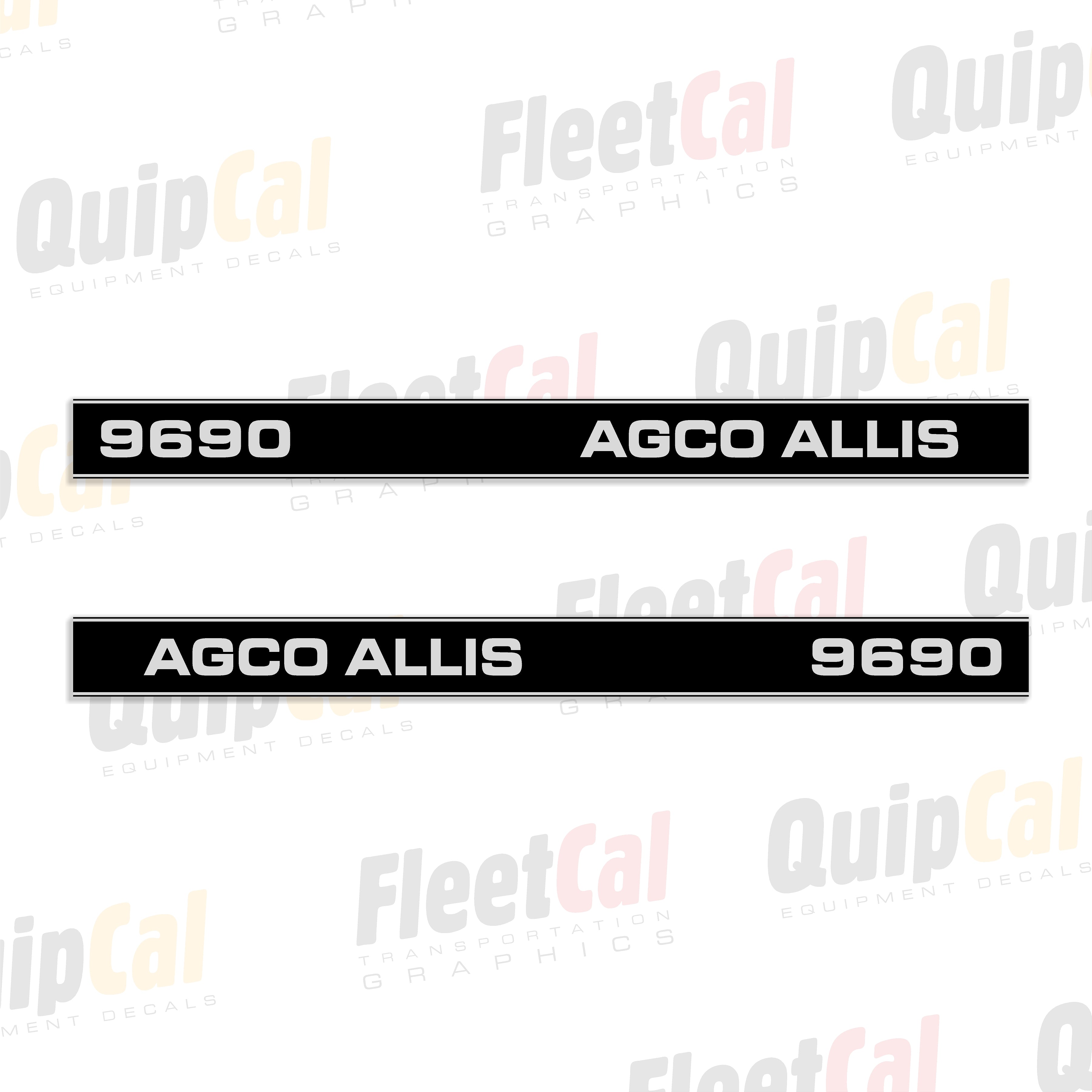 Agco Allis Tractor Decals