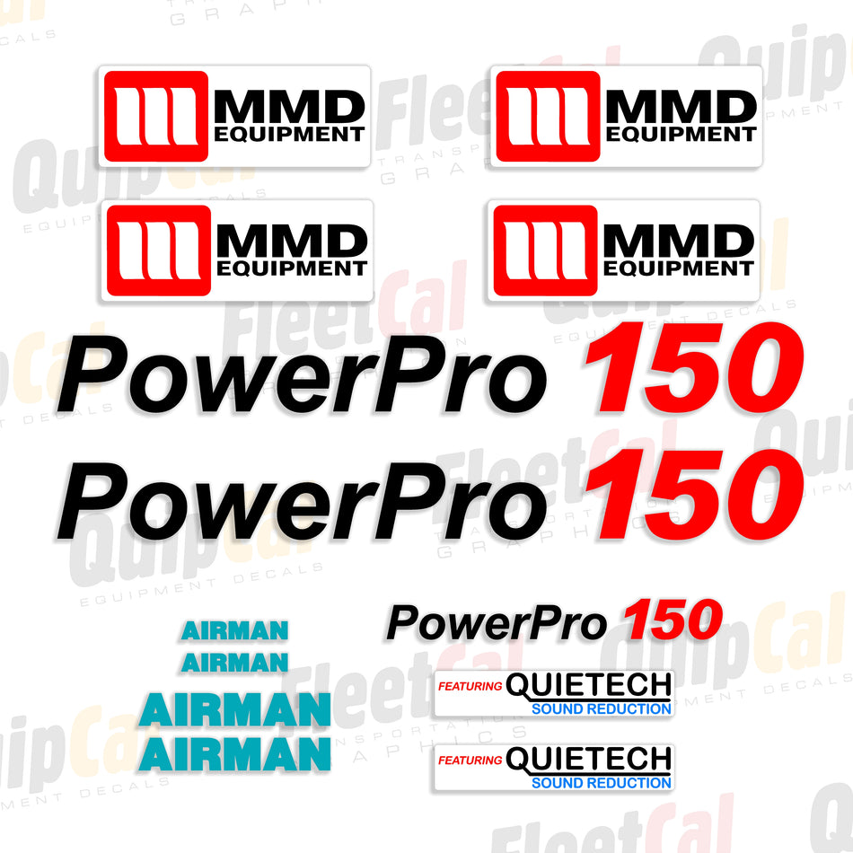 Airman Generator Decals