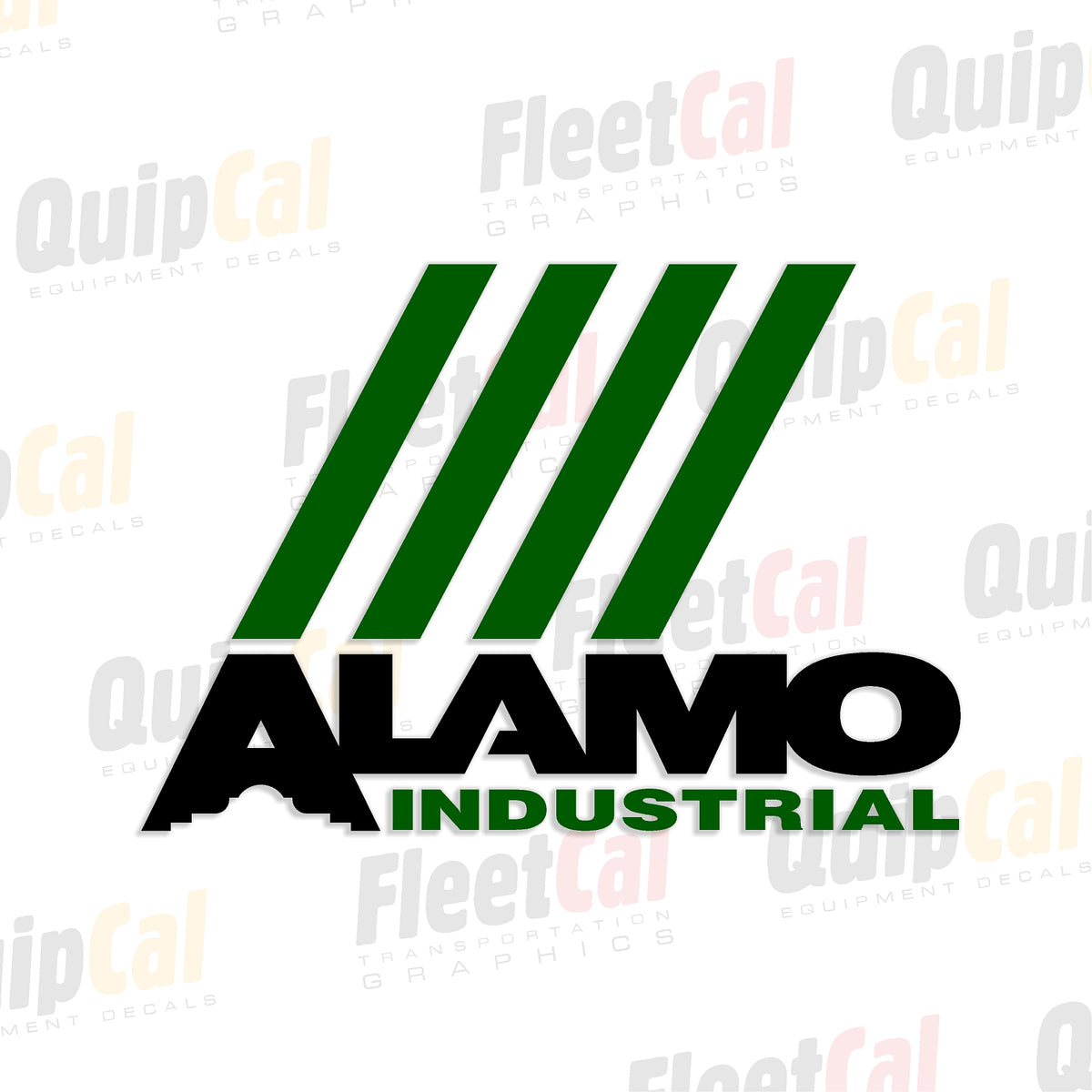 Alamo Industrial Mowers Decals