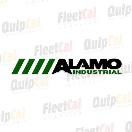 Alamo Industrial Mowers Decals