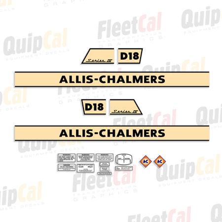 Allis-Chalmers Tractor Decals