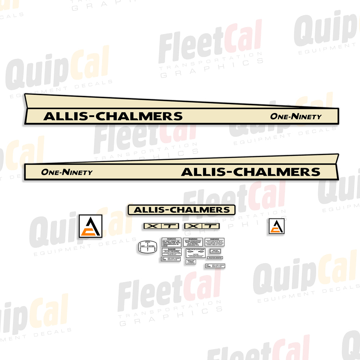 Allis Chalmers Tractor Decals