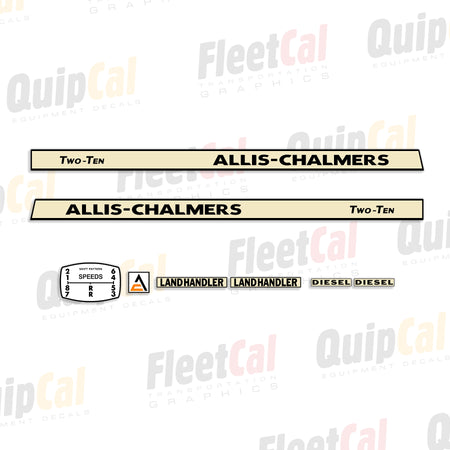 Allis Chalmers Tractor Decals