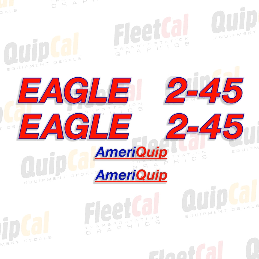 Eagle Manlift Decals