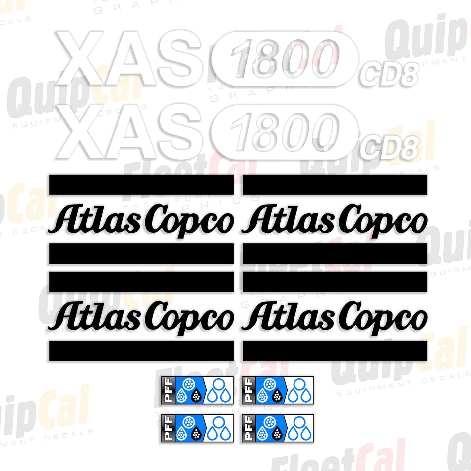 Juego de calcomanías para marcar grúas FMC Link-Belt LS-108B