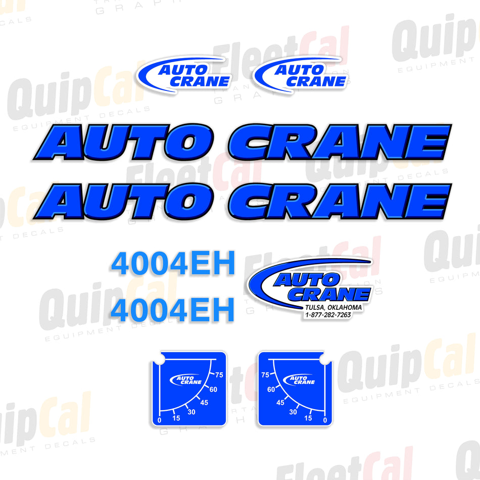 Auto Crane Mechanic's Crane Decals