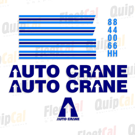 Auto Crane Mechanic's Crane Decals