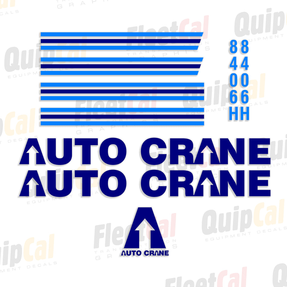 Auto Crane Mechanic's Crane Decals