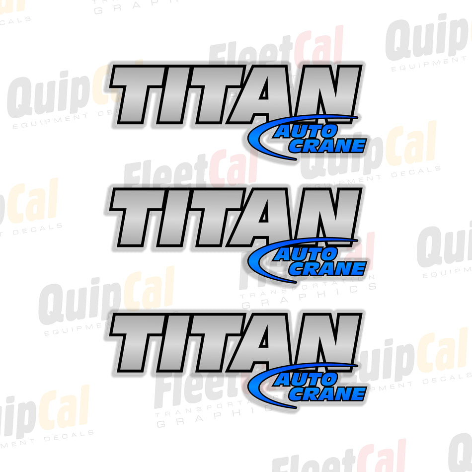 Auto Crane Titan Decals 