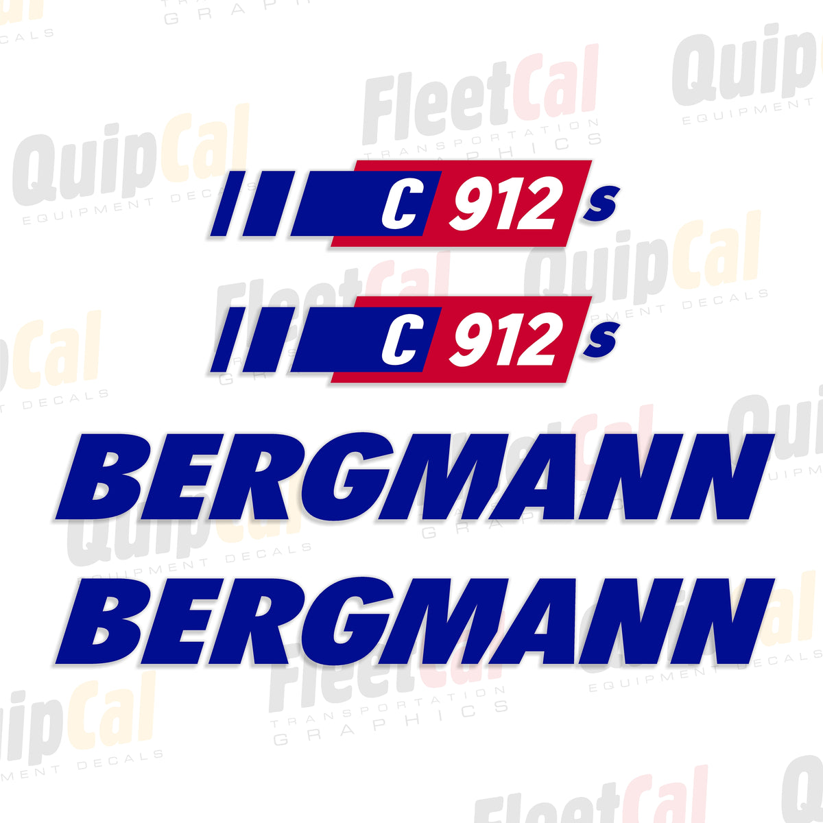 Bergmann Haul Truck Decals