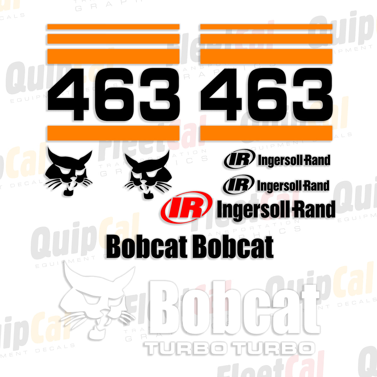 Bobcat Skid Loader Decals
