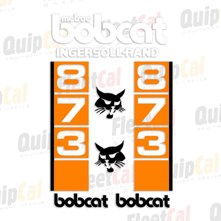 Bobcat Skid Loader Decals