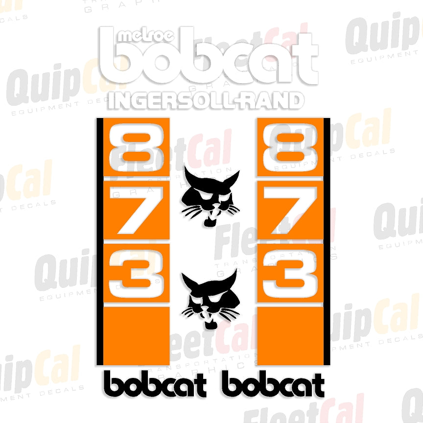 Bobcat Skid Loader Decals