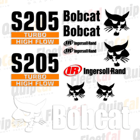 Bobcat Skid Loader Decals