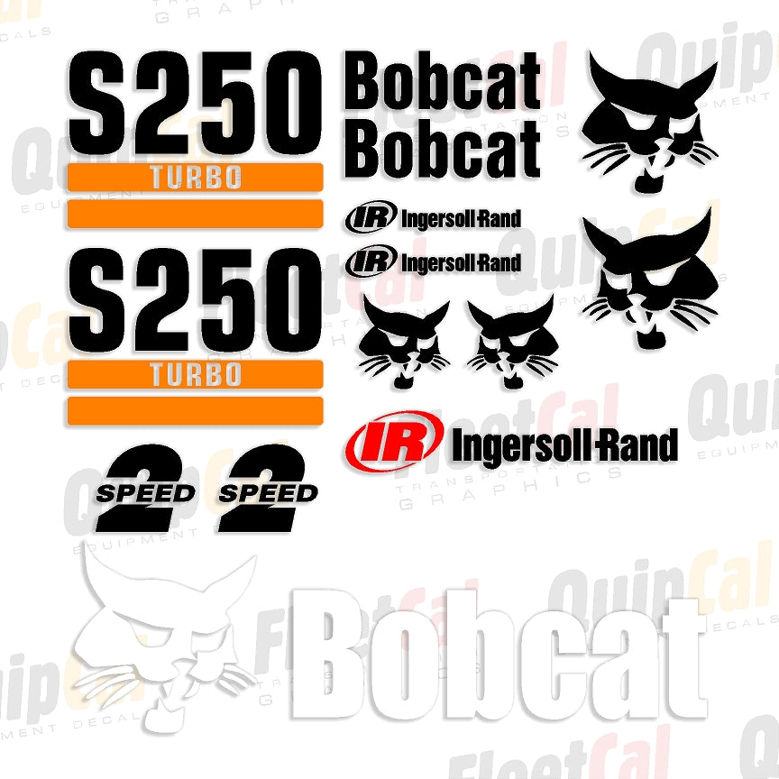 Bobcat Skid Loader Decals