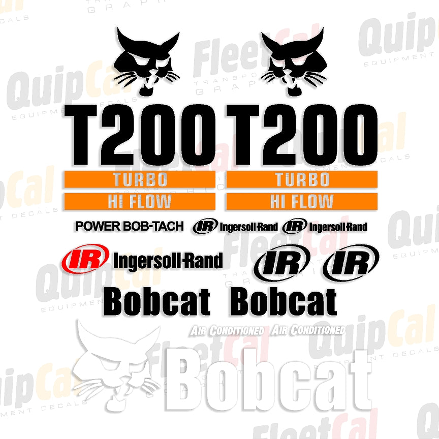 Bobcat Compact Track Loader Decals