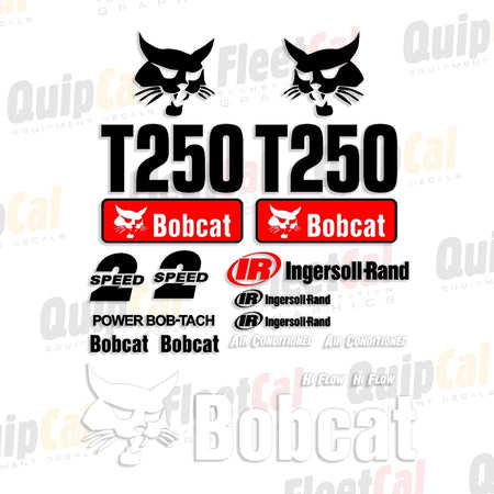 Bobcat Compact Track Loader Decals