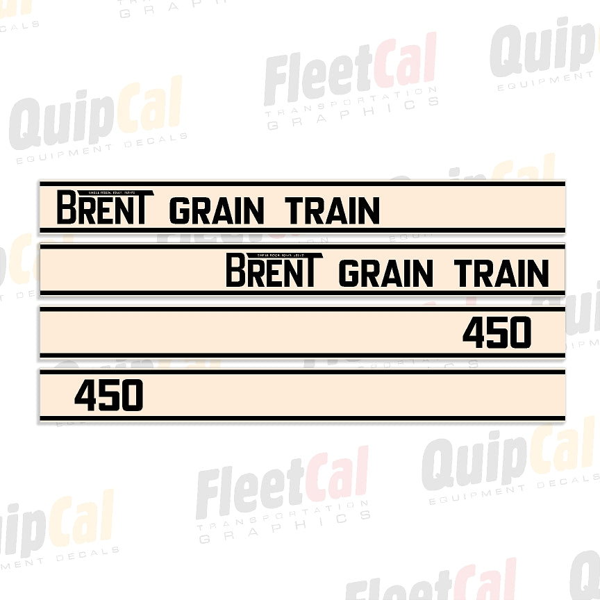 Brent Grain Train Decals