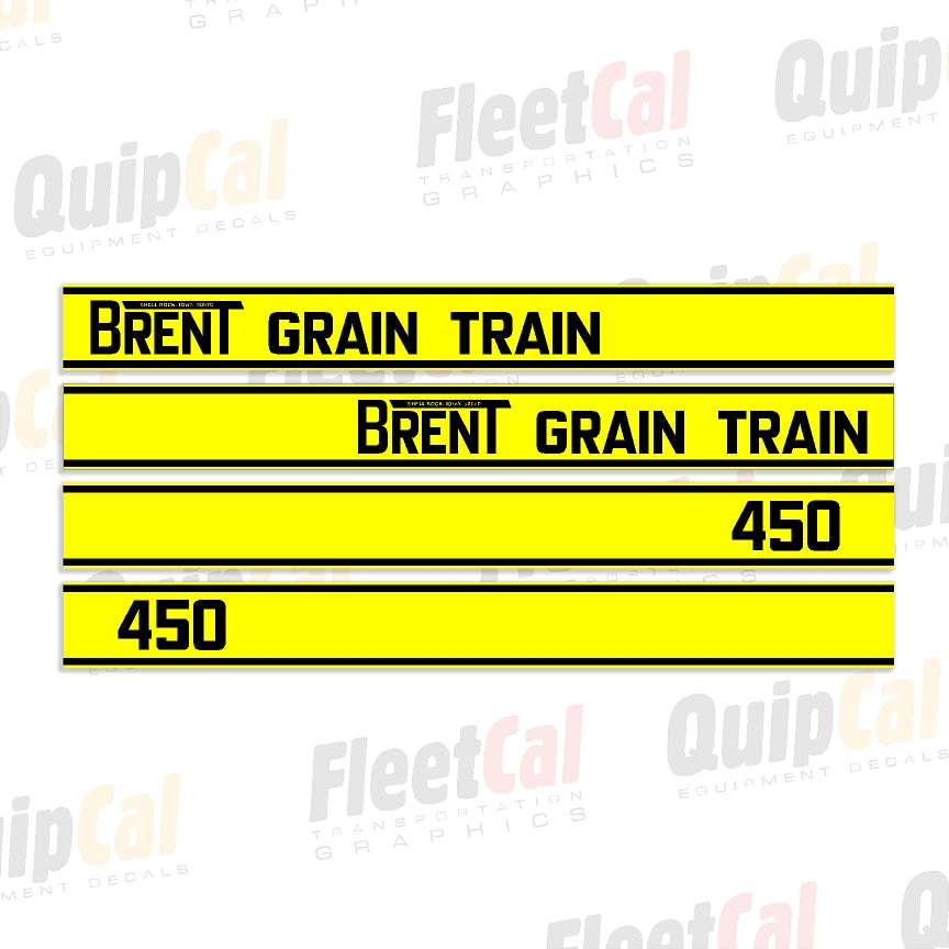 Brent Grain Train Decals