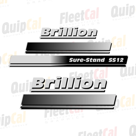 Brillion Grain Drill Decals