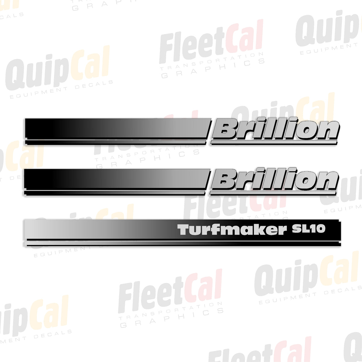 Brillion Turfmaker SL10 Decals