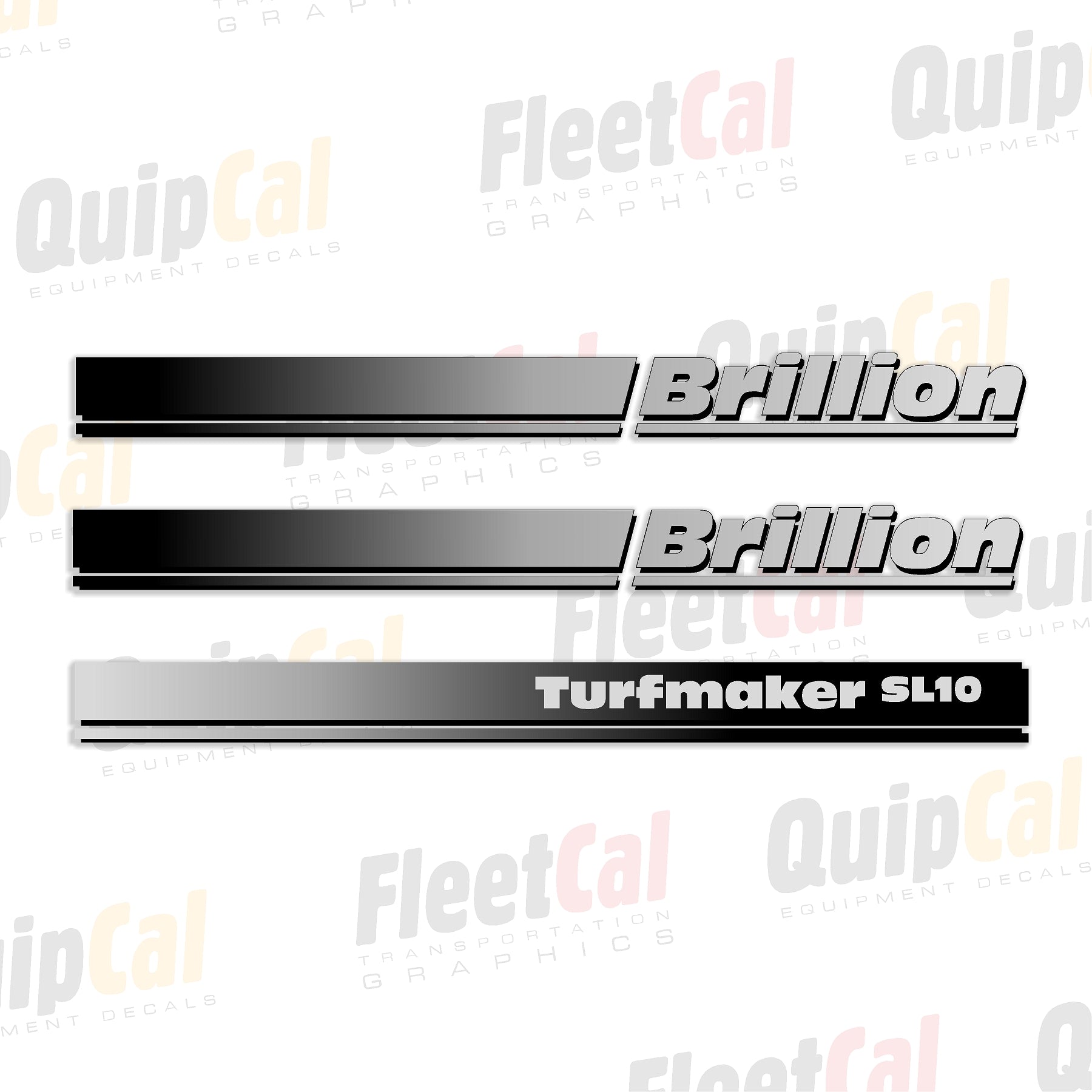 Brillion Turfmaker SL10 Decals