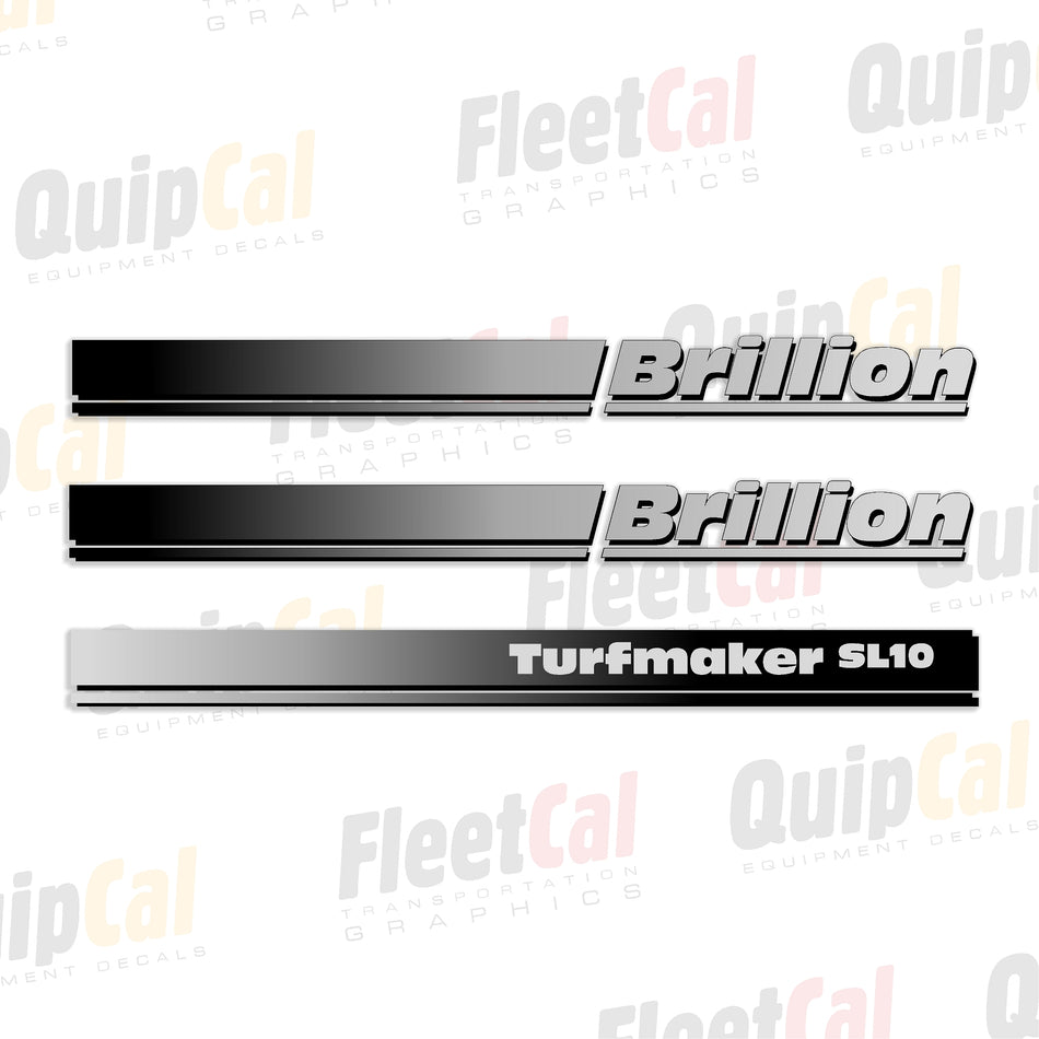 Brillion Turfmaker SL10 Decals