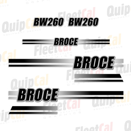 Broce Broom Decals
