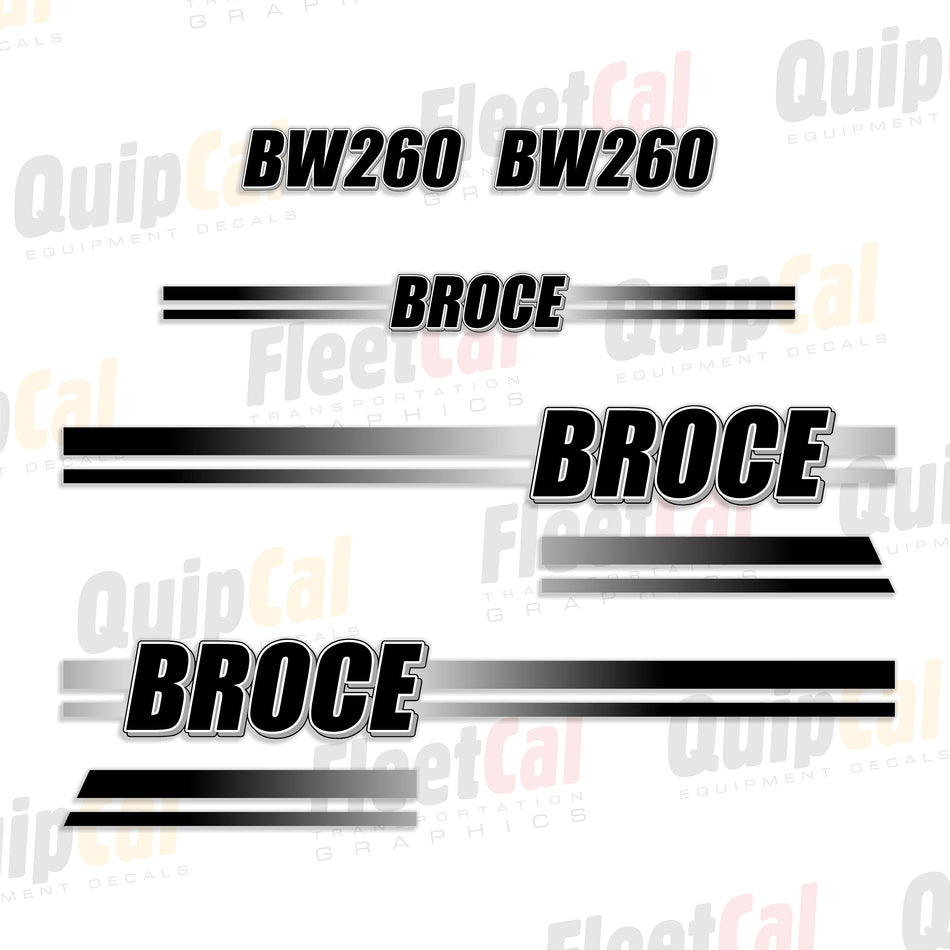 Broce Broom Decals