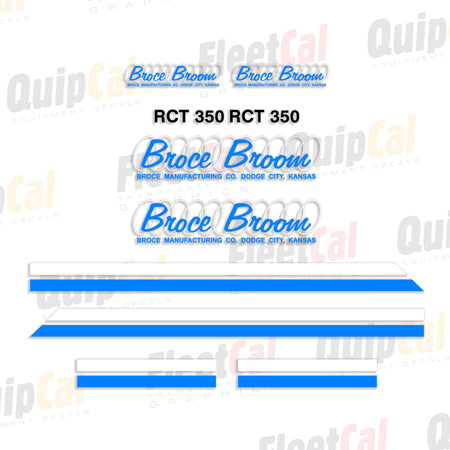 Broce Broom Decals