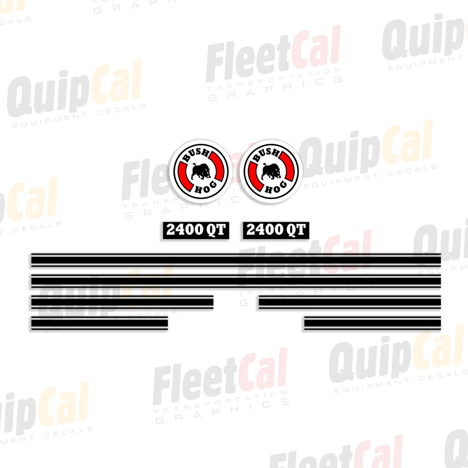Bush Hog 2400QT Front Loader Decal Set
