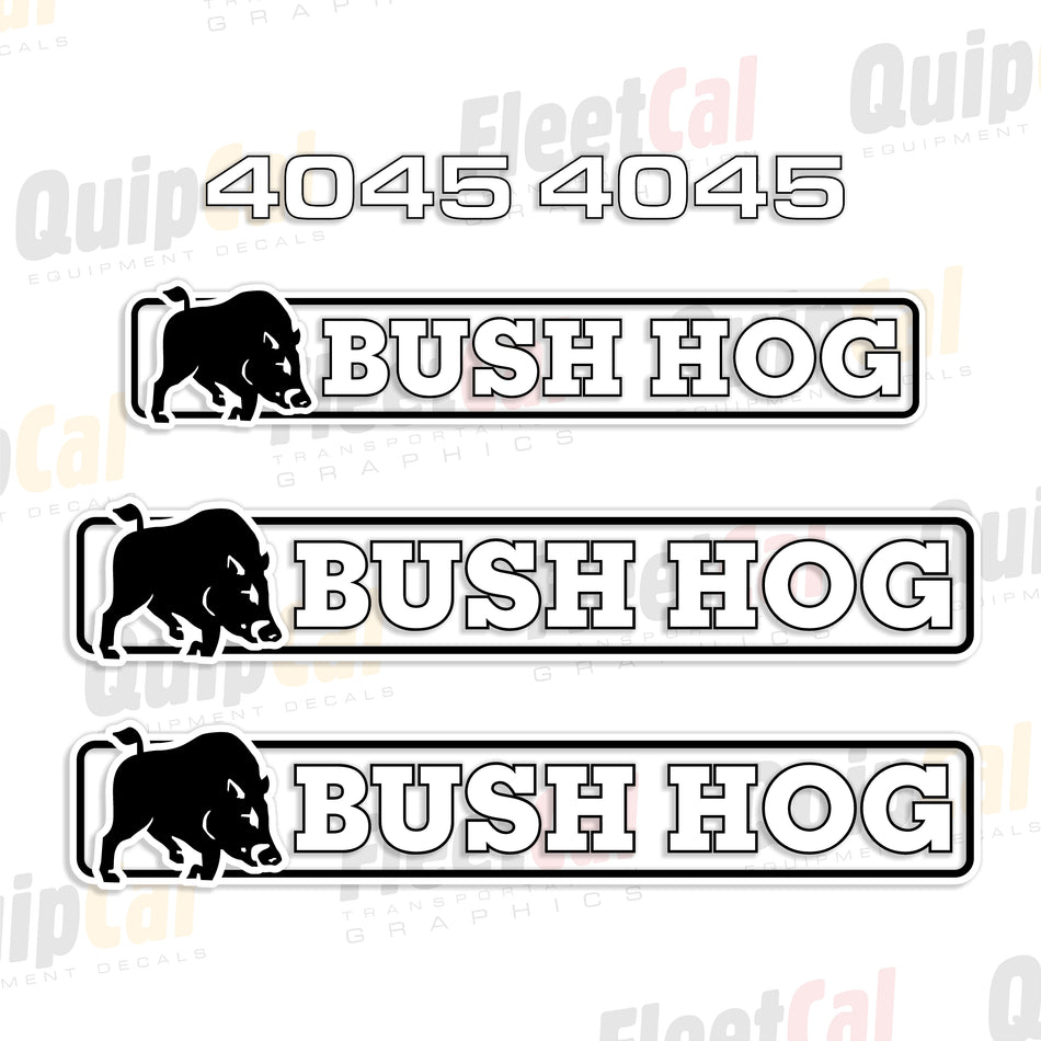 Bush Hog 4045 Front Loader Decal Set - 002