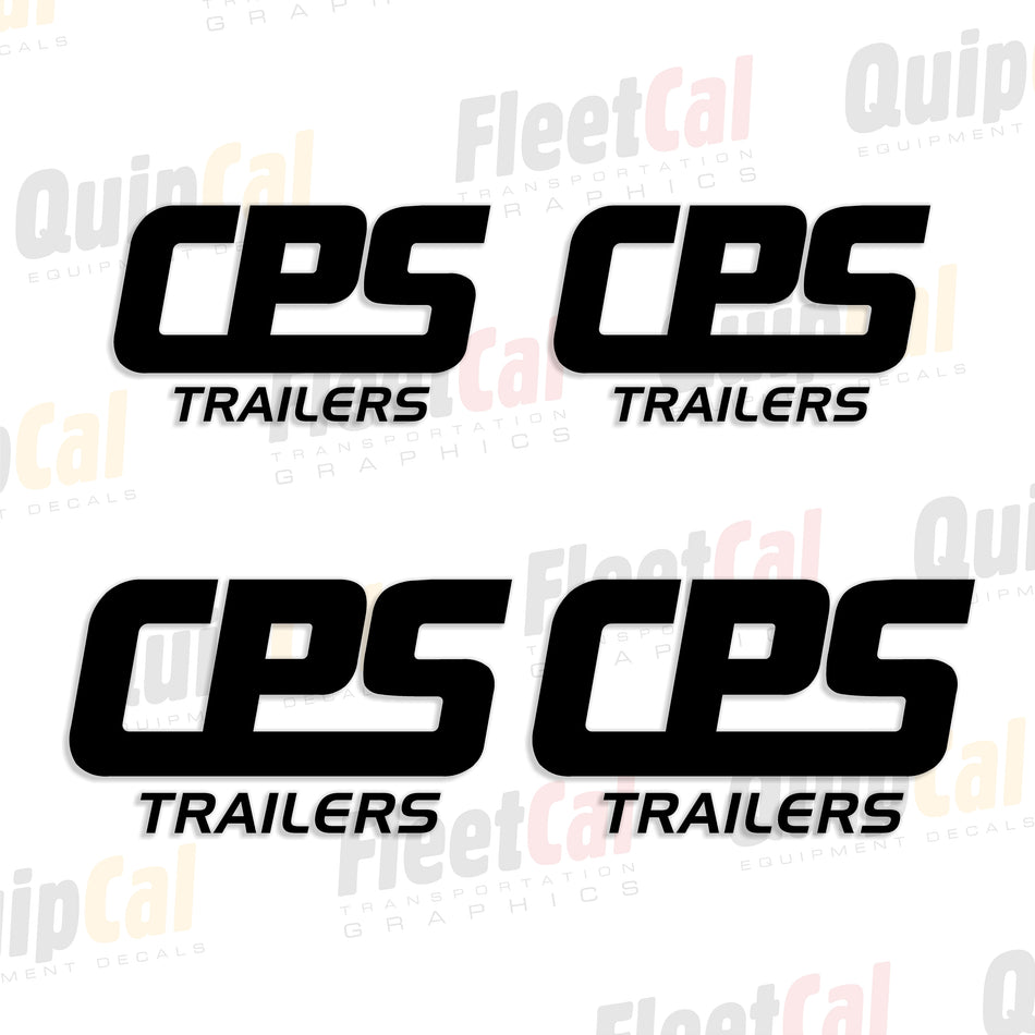 CPS Tailers Decals