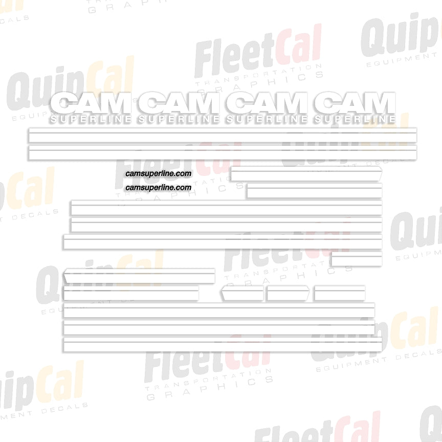 Cam Superline Trailer Decals