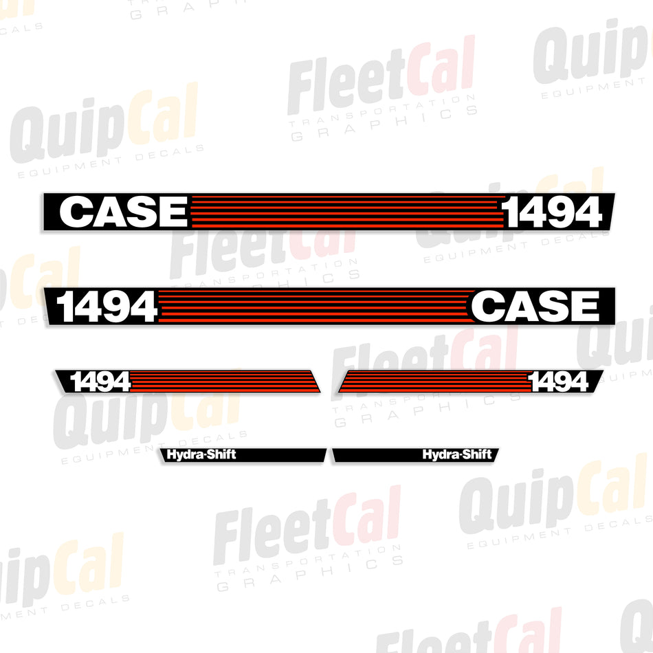 Case 1494 Tractor Decal Set