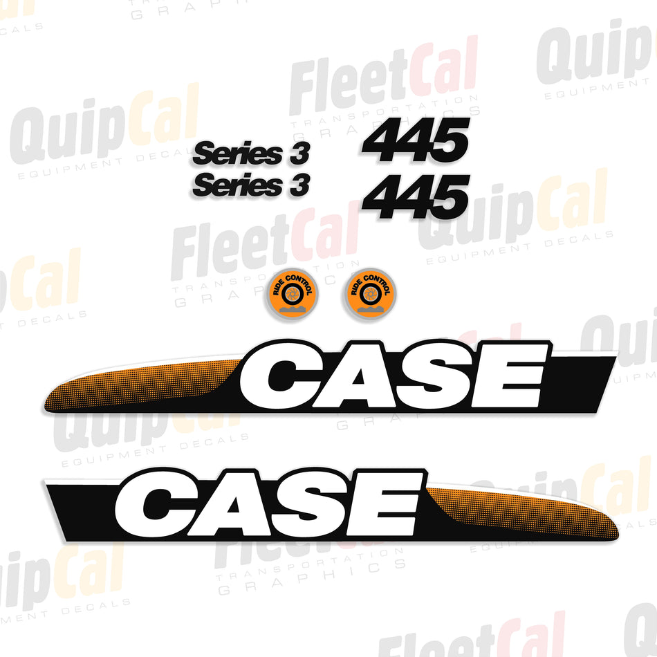 Case 445 Series 3 Skid Loader Decal Set