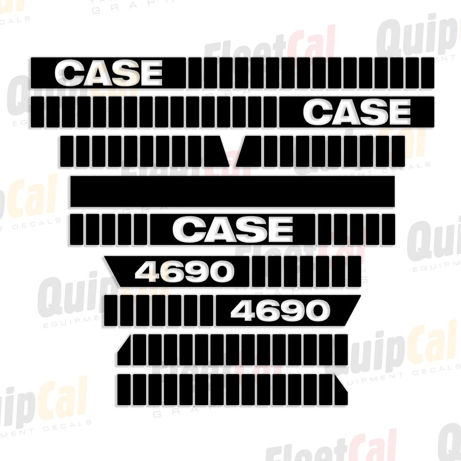 Case 4690 Tractor Decal Set
