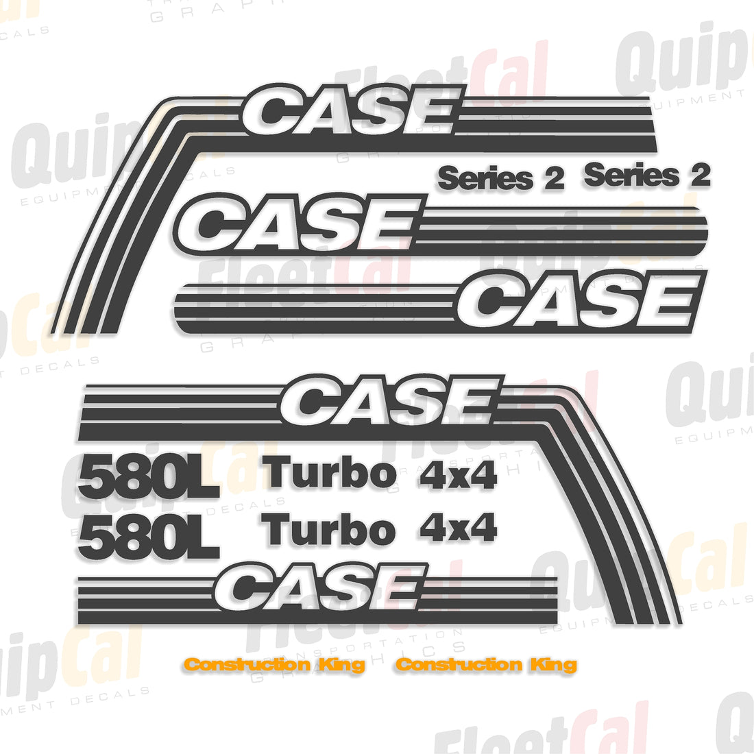 Case 580L Decal Set – Truck and Equipment Decals