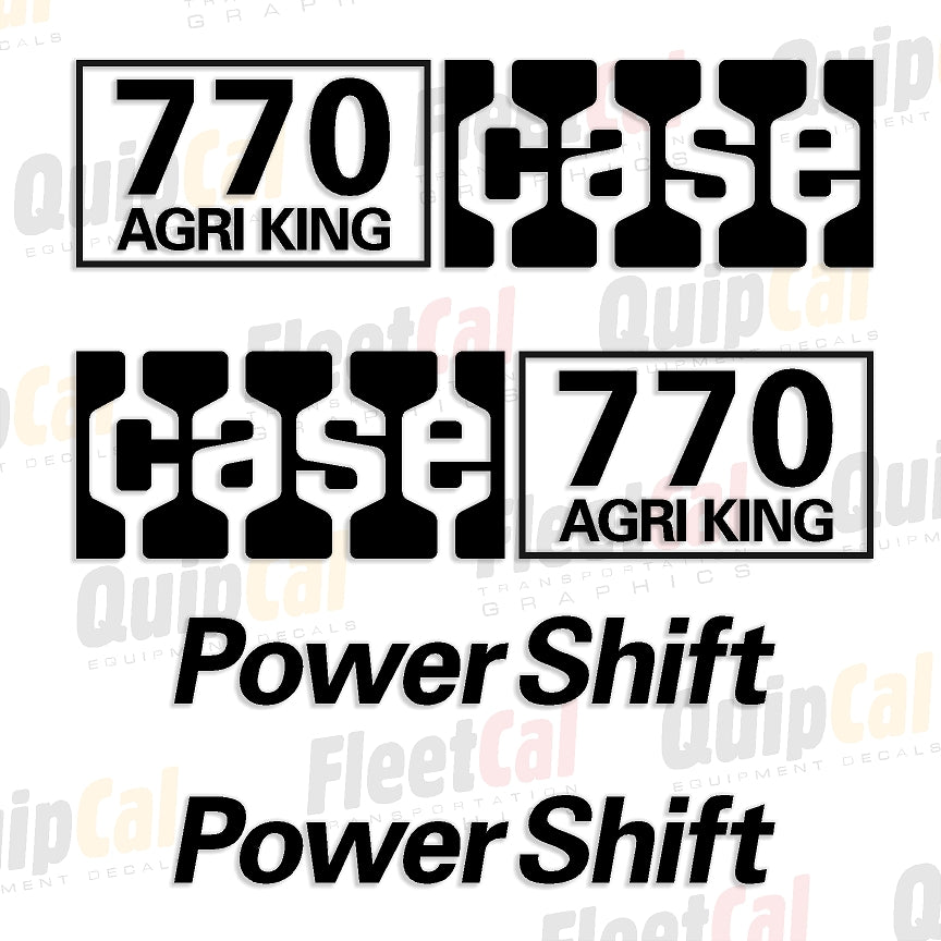 Case Tractor Decal Sets
