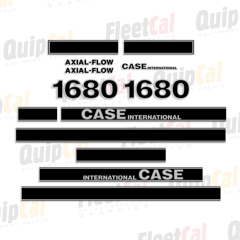 Case IH 1680 Axial Flow Combine Early Model Decal Set