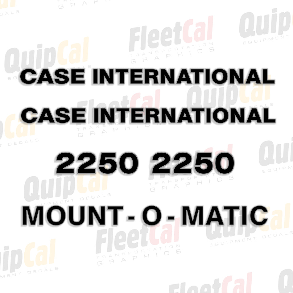 Juego de calcomanías para marcar grúas FMC Link-Belt LS-108B