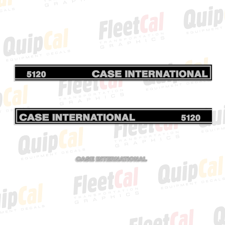 Case IH 5120 Tractor Hood Decal Set