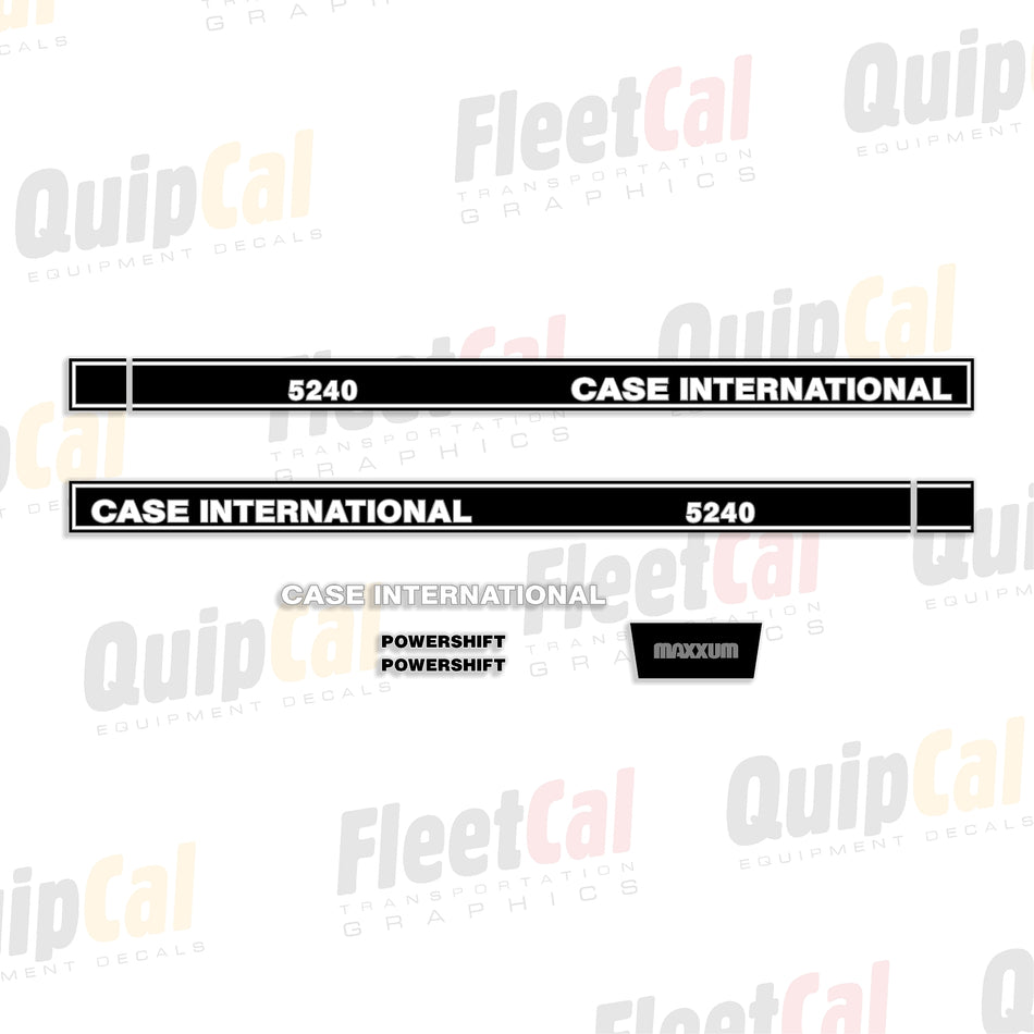 Case IH 5240 Early Model Tractor Decal Set