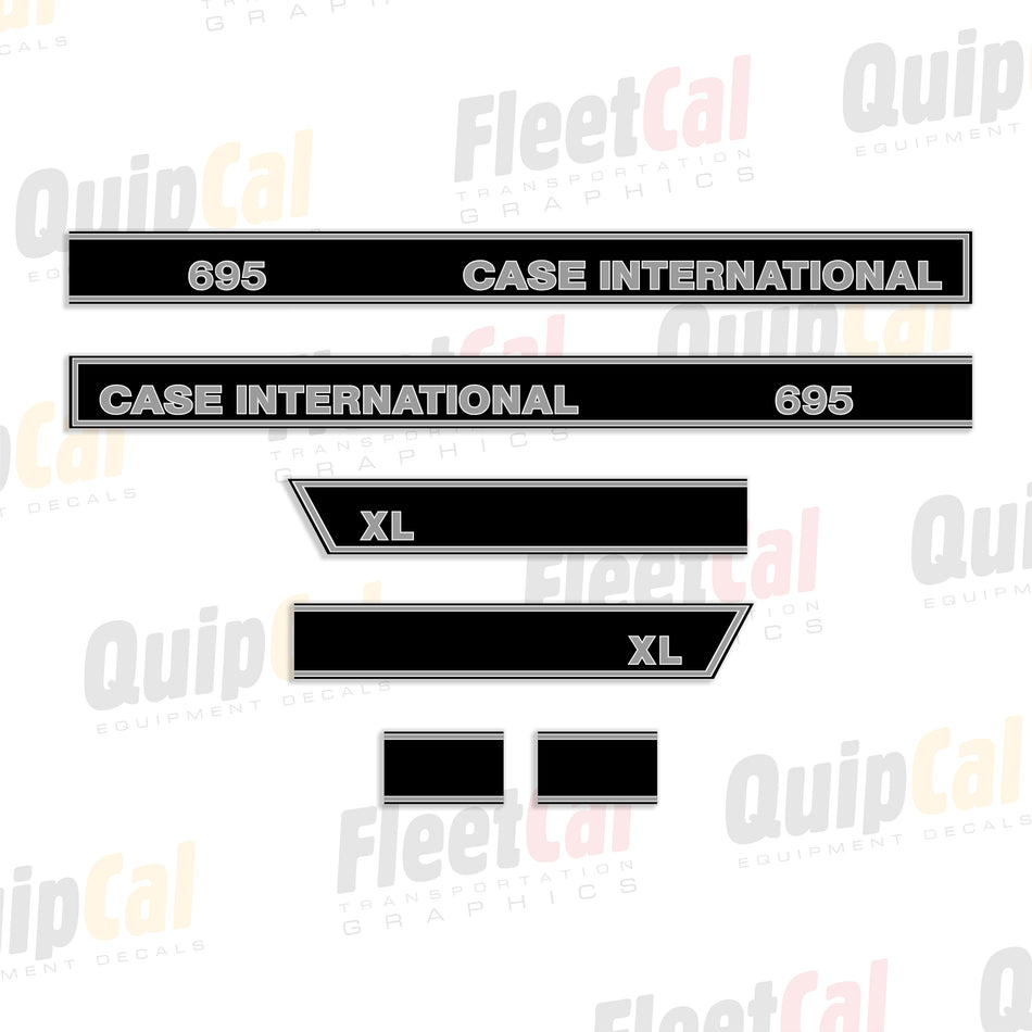 Case IH 695 XL Tractor Decal Set