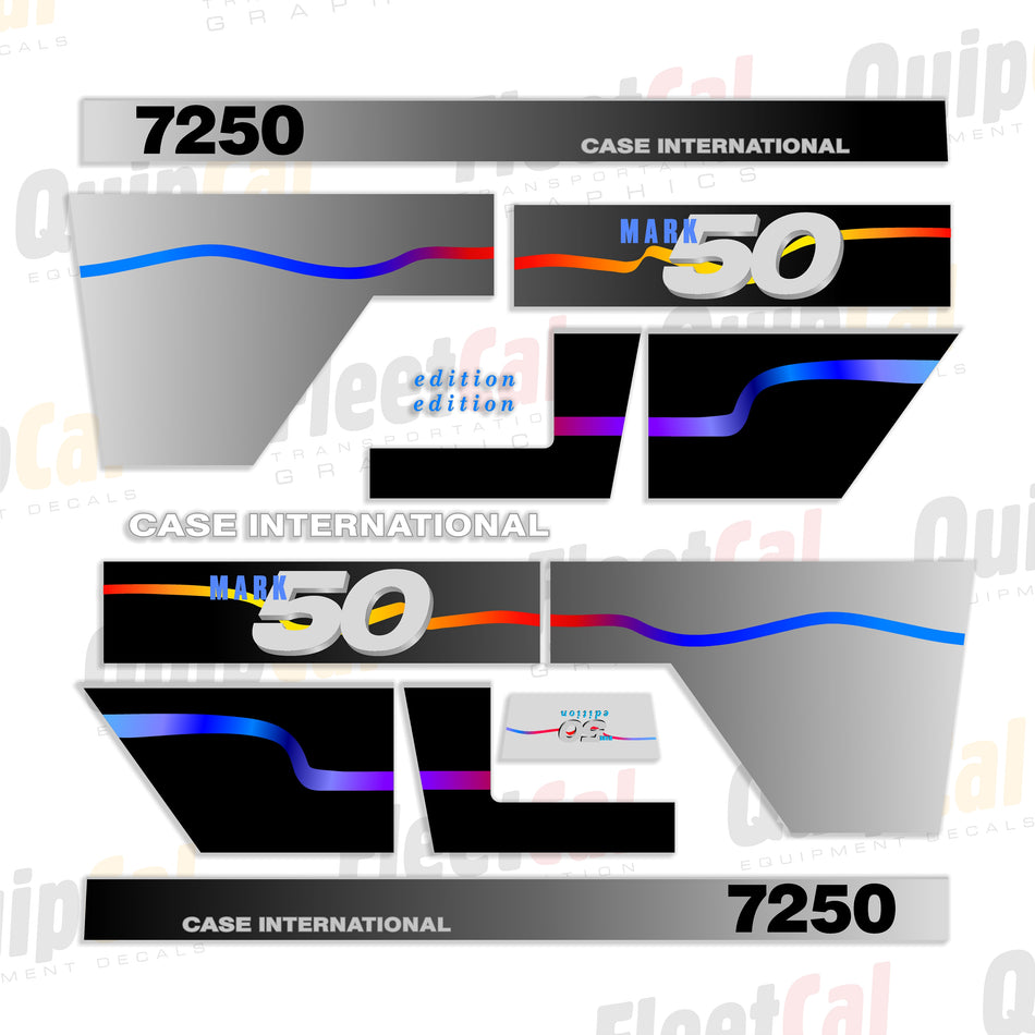 Case IH 7250 Mark 50 Edition Tractor Decal Set
