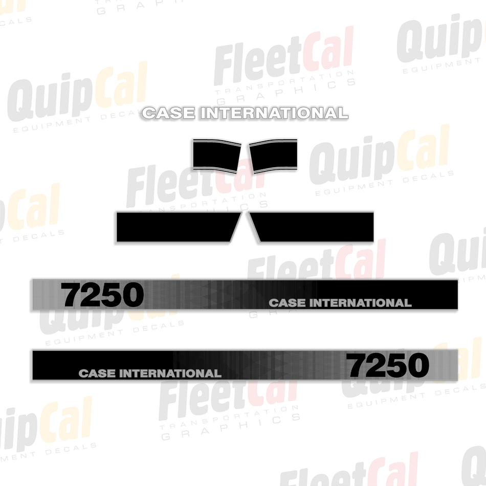 Case IH 7250 Tractor Early Model Decal Set