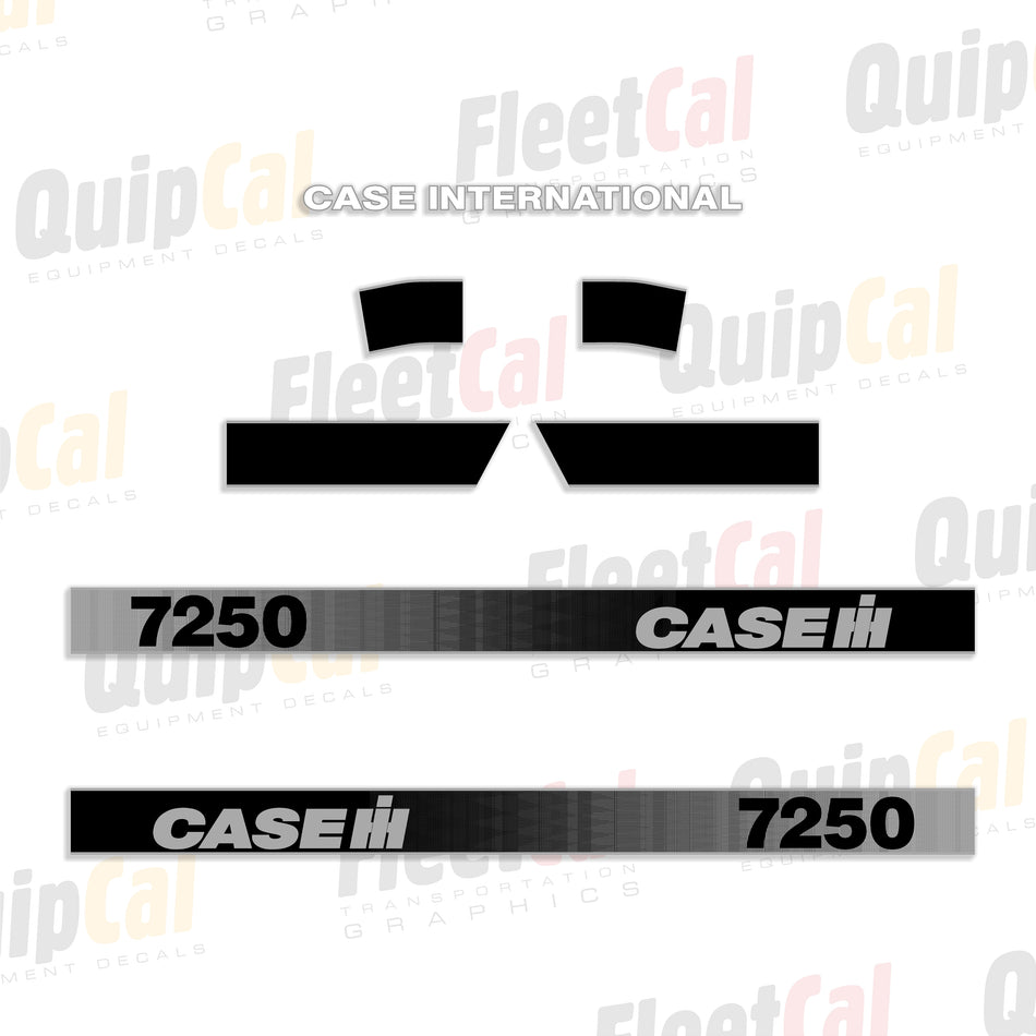 Case IH 7250 Tractor Late Model Decal Set