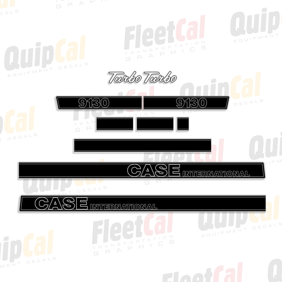 Case IH 9130 Tractor Early Model Decal Set