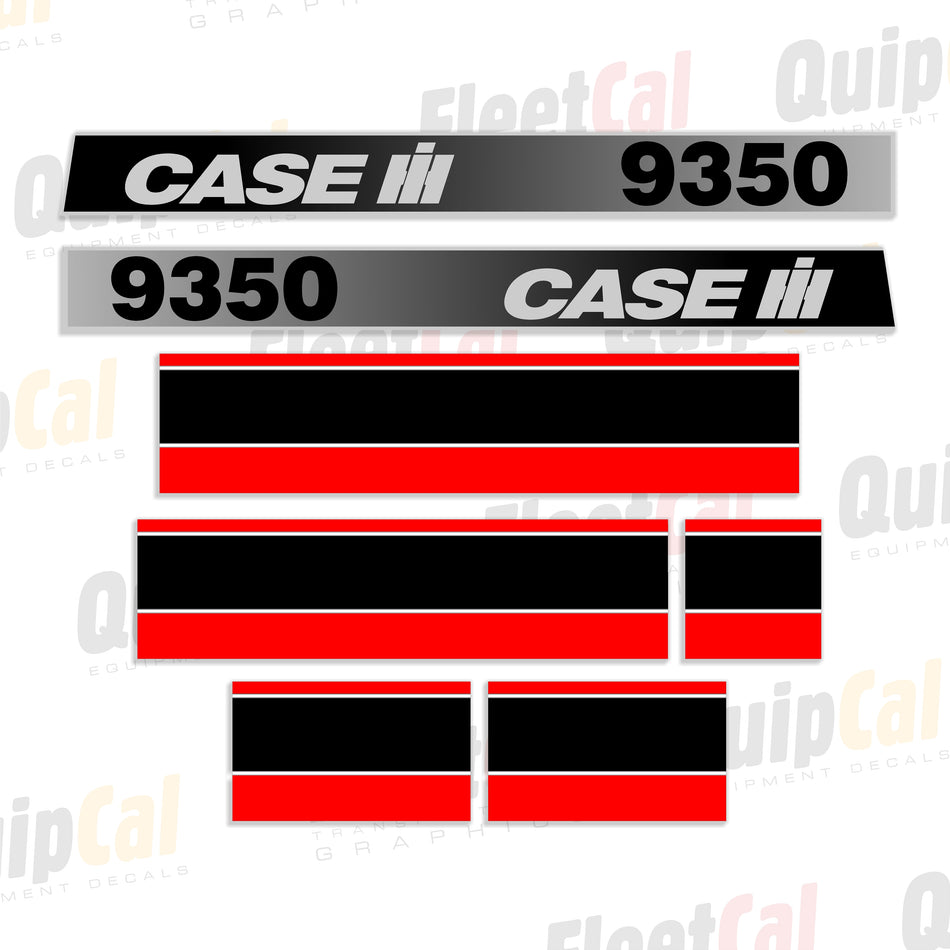 Case IH 9350 Tractor Decal Set